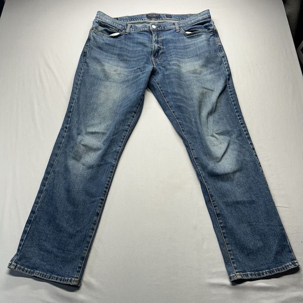 Lucky Brand 221 Straight Jeans Mens 36x30 Medium Wash Straight Leg Stretch Denim